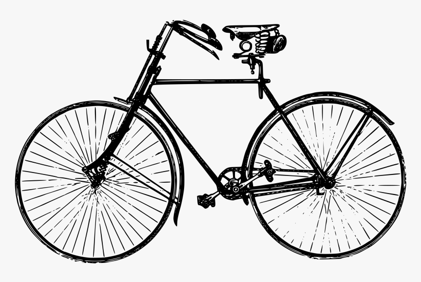 Old Fashioned Bike, HD Png Download, Free Download