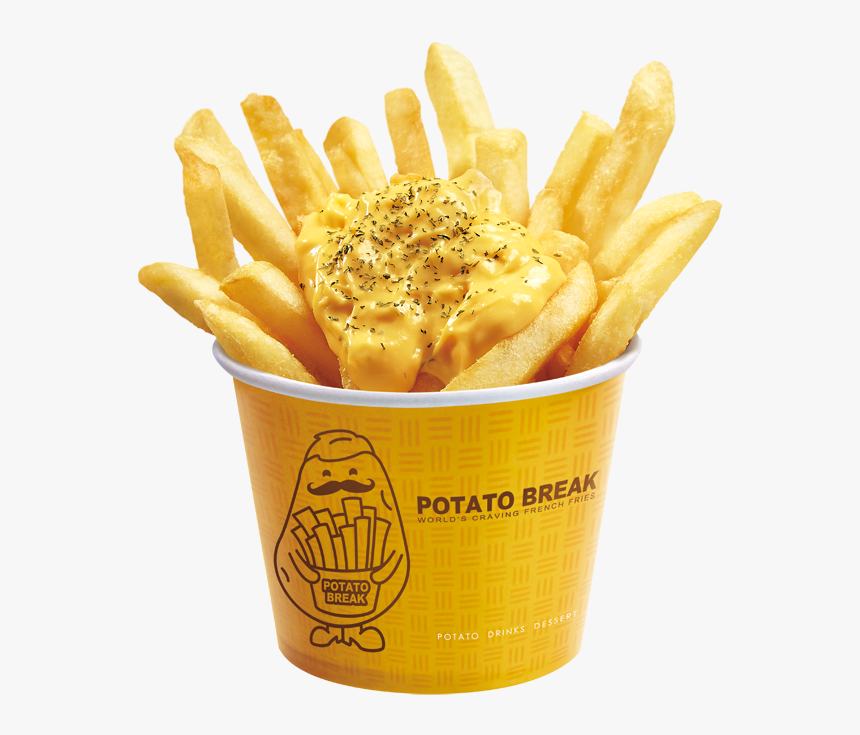 Cheese Pizza Fast Food Scrambled - French Fries With Cheese Powder, HD Png Download, Free Download