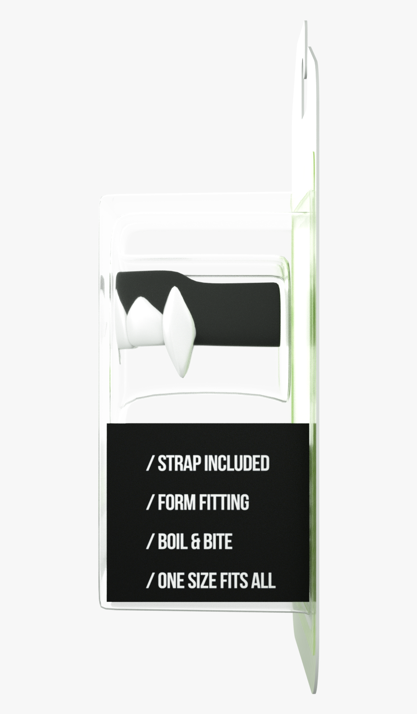 Black & White Football Mouthpiece W/ Detachable Strap"
 - Banner, HD Png Download, Free Download