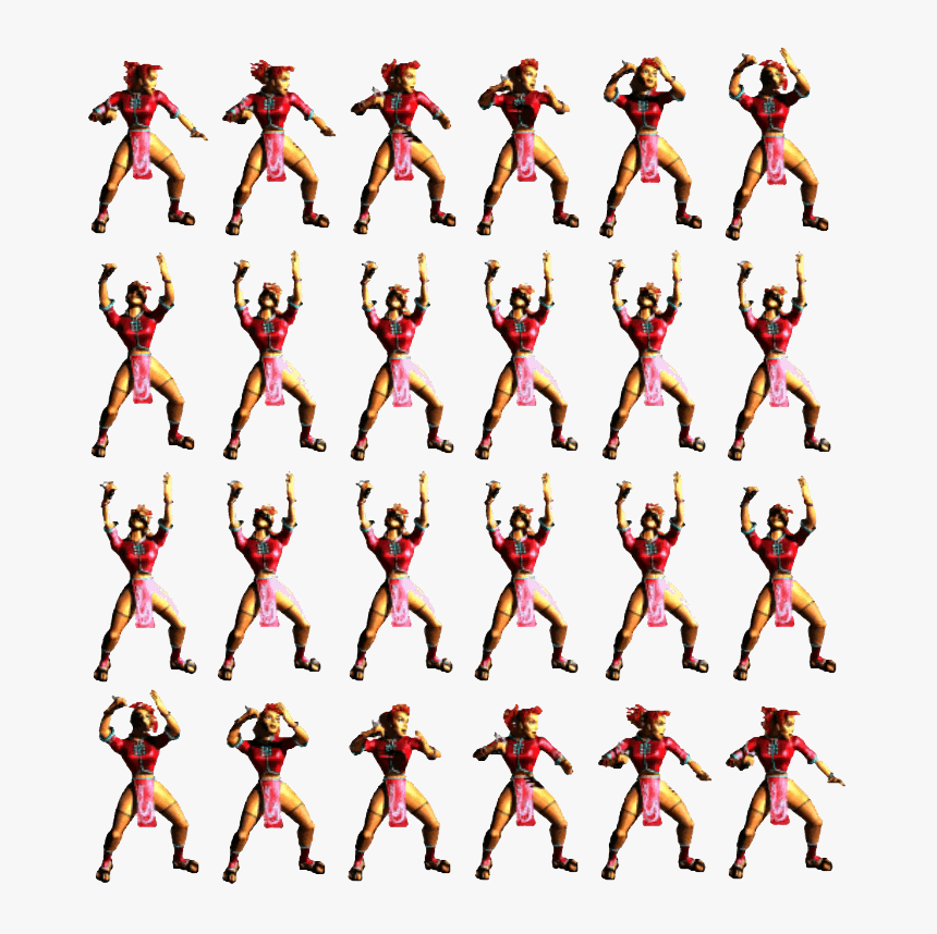 Ki2 Kim Wu Spirit - Killer Instinct Arcade Sprites, HD Png Download, Free Download