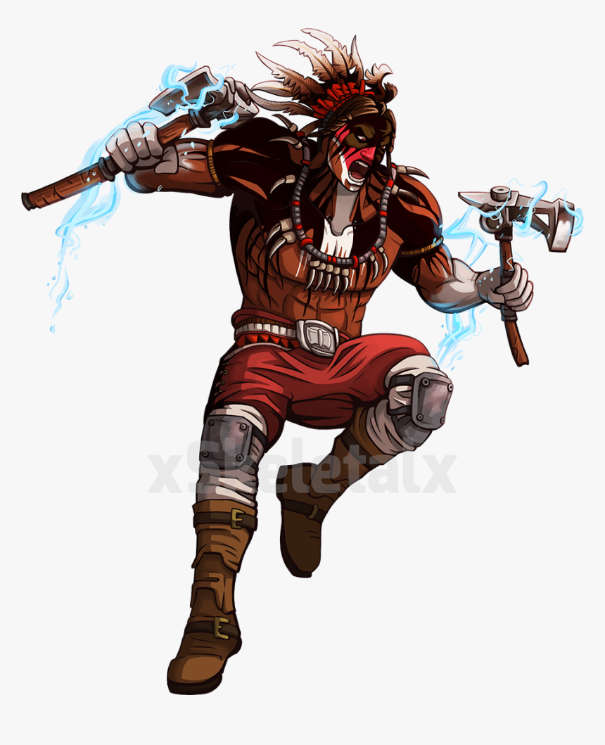 “ Character Illustration Of An Individual Client"s - Killer Instinct Thunder Art, HD Png Download, Free Download