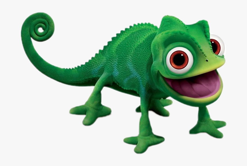 #disney #chameleon #raiponce #freetoedit - Pascal From Tangled, HD Png Download, Free Download
