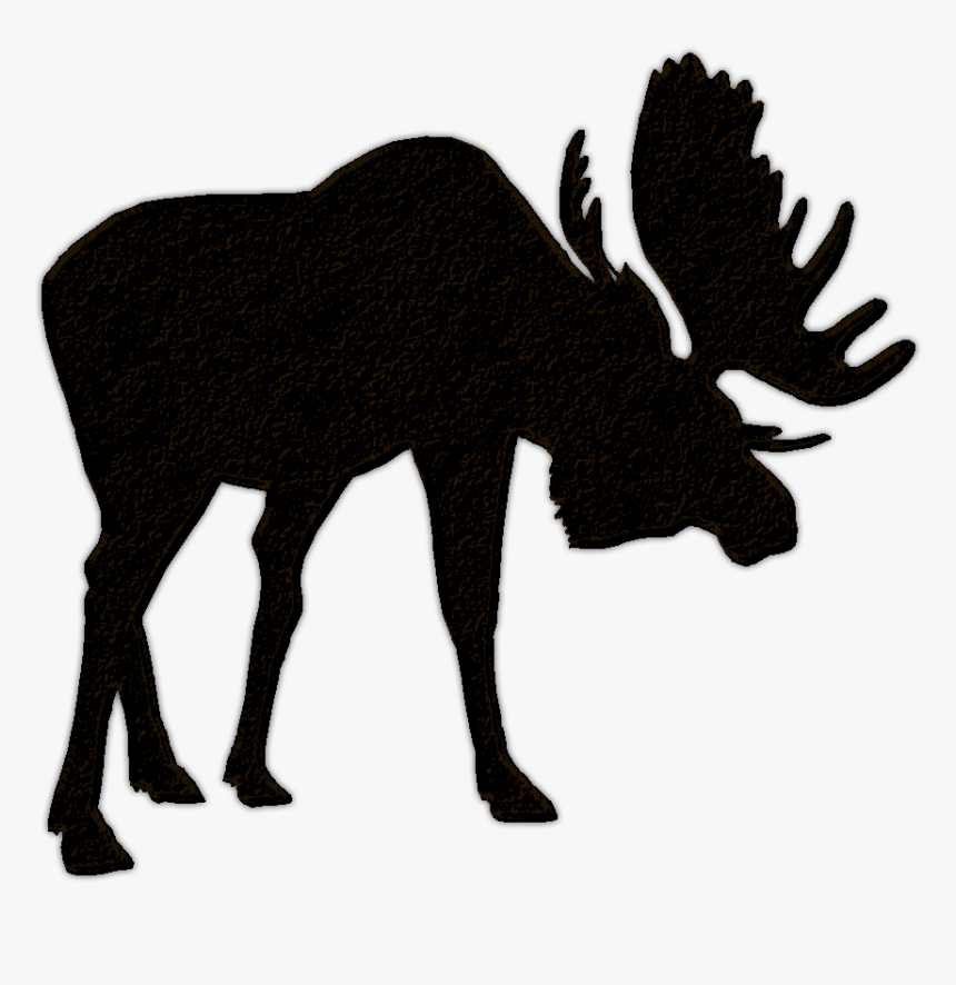 Moose Elk Hunting Bear Clip Art - Beware Of Moose Sign, HD Png Download, Free Download