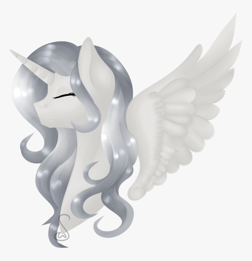 Silver Drawing Shadow - Angel, HD Png Download, Free Download