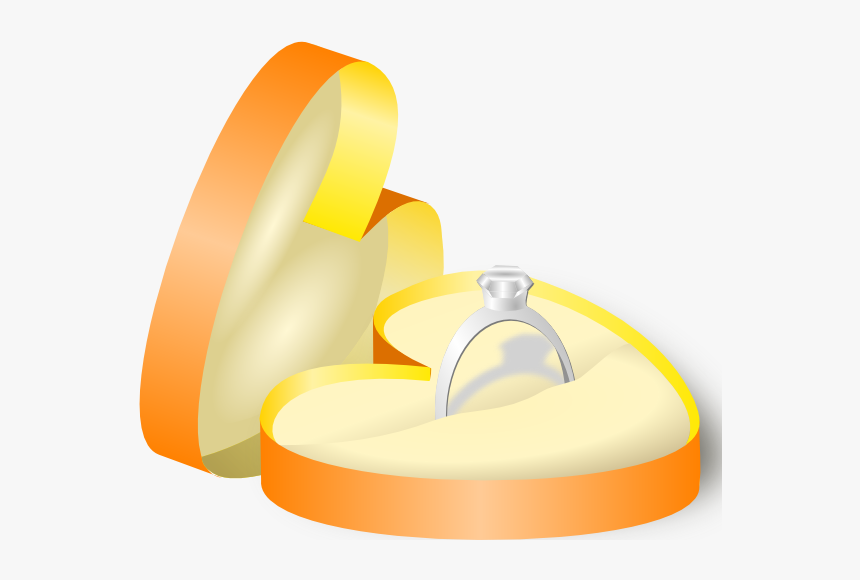 Rockraikar Wedding Ring In A Box Svg Clip Arts - Ring In A Box, HD Png Download, Free Download