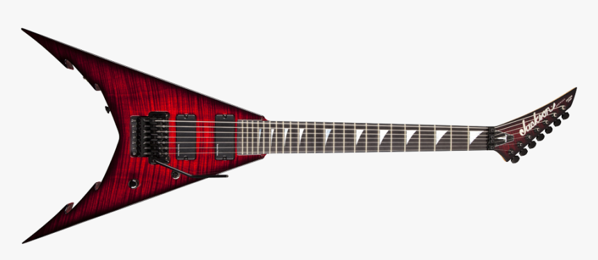 Red Electric Guitar Png Transparent Image - Jackson King V 7 String, Png Download, Free Download