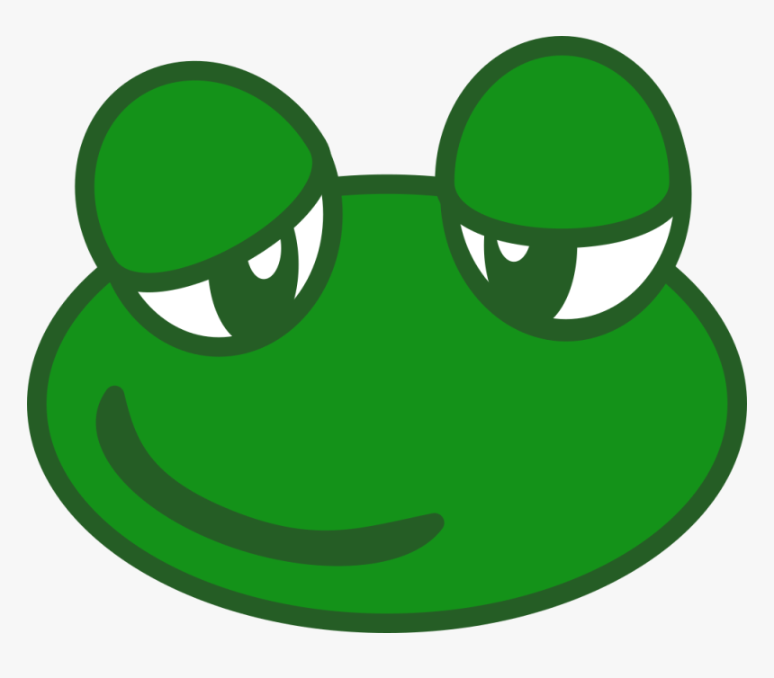 Frog - Frog Head Clipart, HD Png Download, Free Download