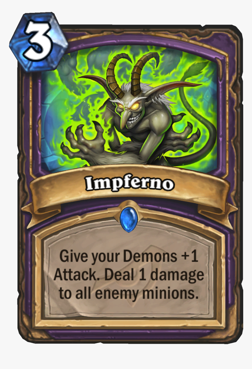 Impferno Hearthstone Rise Of Shadows - Impferno Hearthstone, HD Png Download, Free Download