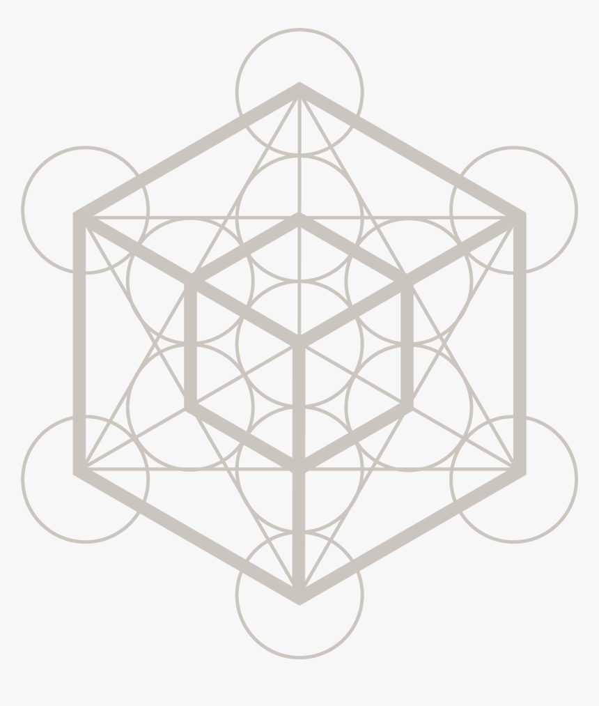 Metatron"s Cube - Rubik Cube Icon, HD Png Download, Free Download