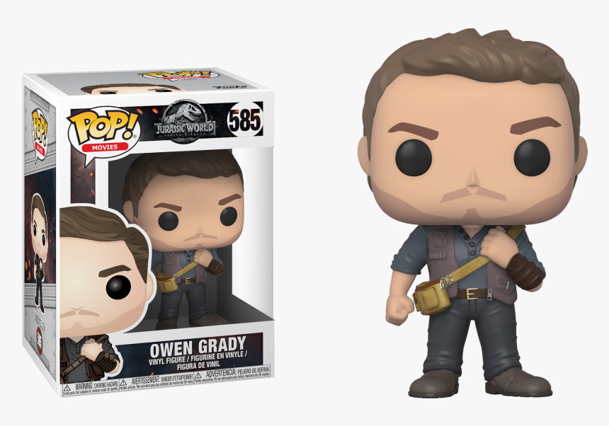 Funko Pop Jurassic World Owen, HD Png Download, Free Download