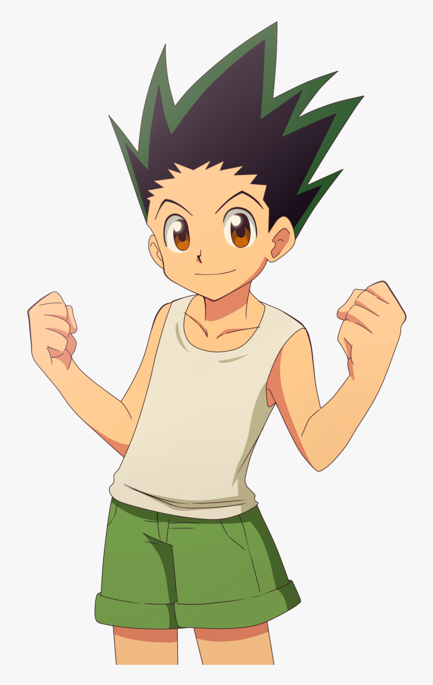 Transparent Gon Png - Gon Freecss Tank Top, Png Download, Free Download