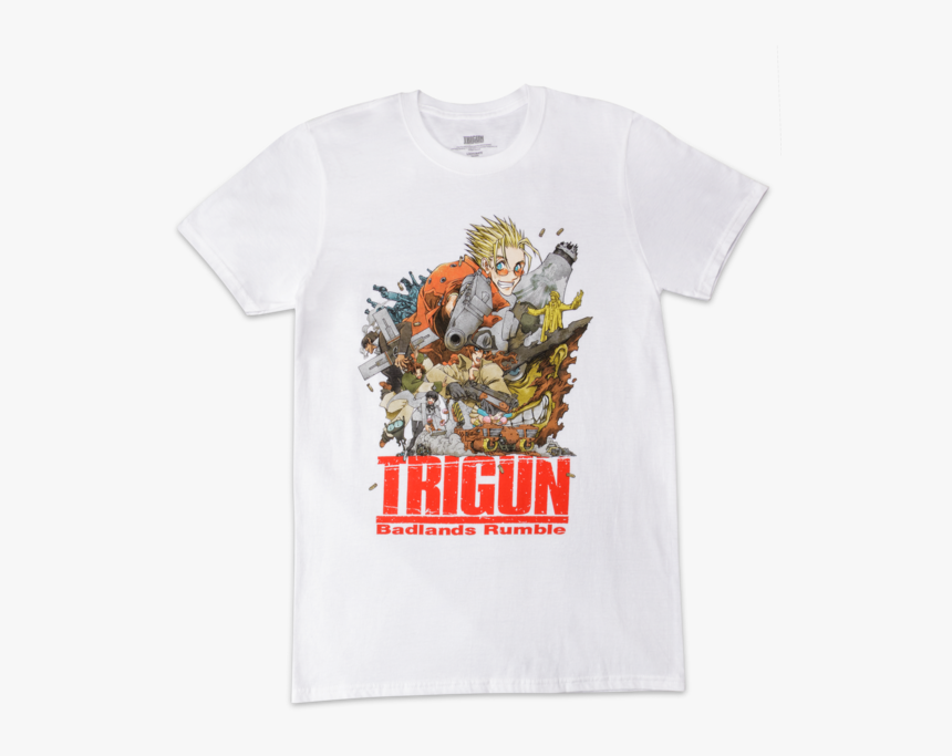 Transparent Vash The Stampede Png - Trigun Badlands Rumble Shirt, Png Download, Free Download