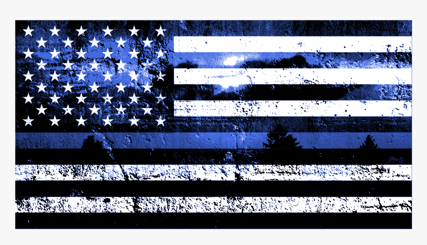 Thin Blue Line Flag, HD Png Download, Free Download