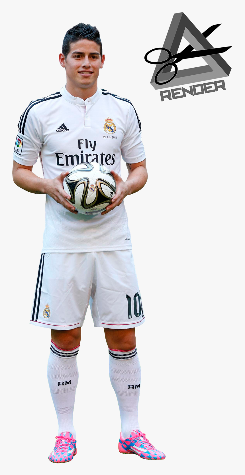 Transparent Ronaldo Png - James Rodriguez Real Madrid 2014 2015, Png Download, Free Download