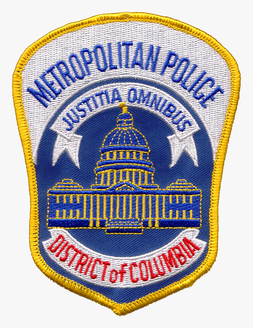 Patch Of The Metropolitan Police Department Of The - Metropolitan Police Department Of The District Of Columbia, HD Png Download, Free Download