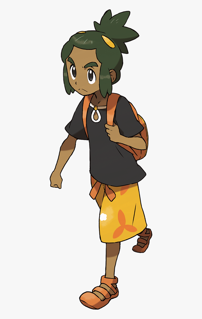 Pokemon Sun And Moon Hau, HD Png Download, Free Download