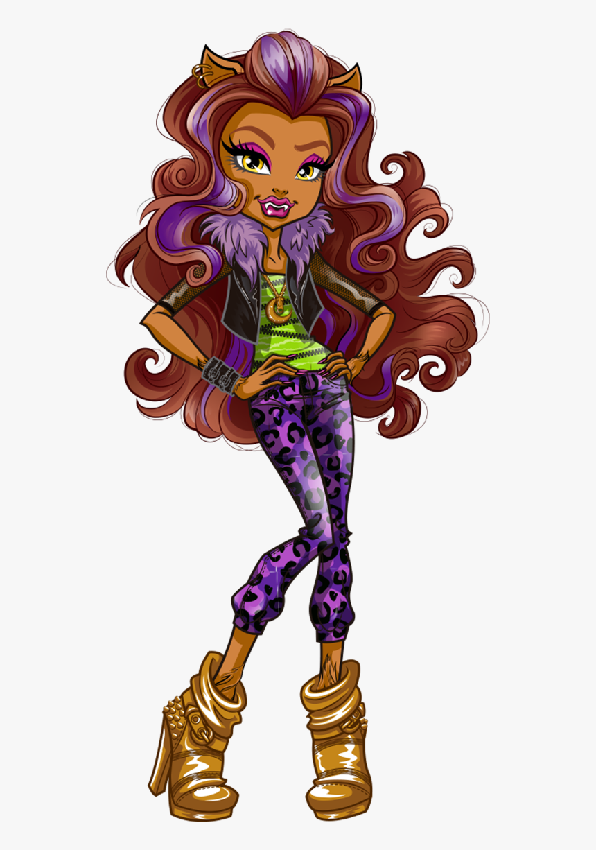 Clawdeen Wolf Monster High Characters, HD Png Download, Free Download