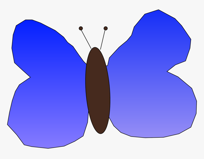 Butterfly Drawing Cartoon Transparent, HD Png Download, Free Download