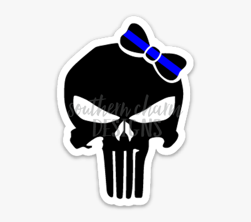 Punisher Skull Decal, HD Png Download, Free Download