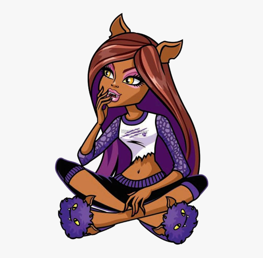 Monster High Clawdeen Wolf Clipart - High Clawdeen Wolf Dead Tired, HD Png Download, Free Download