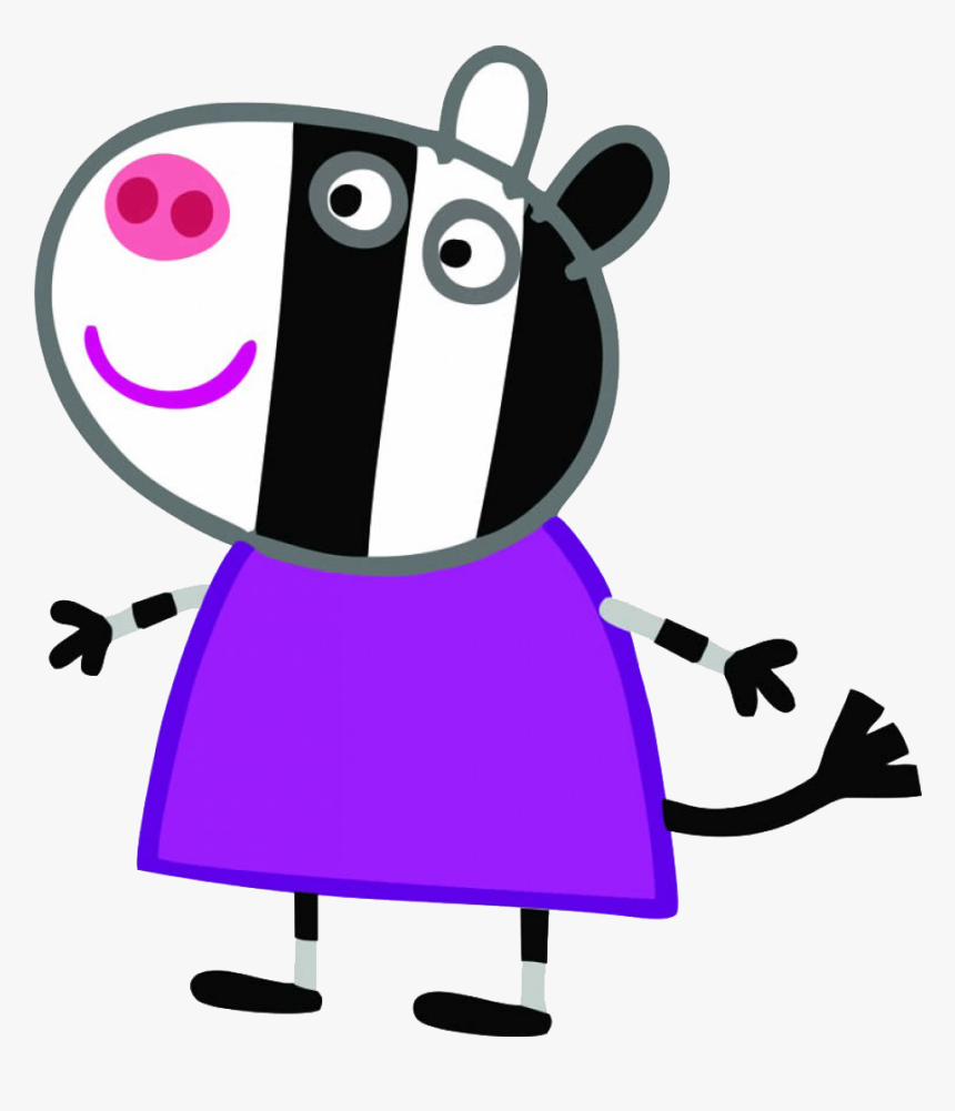 Peppa Pig Zoe Zebra, HD Png Download, Free Download