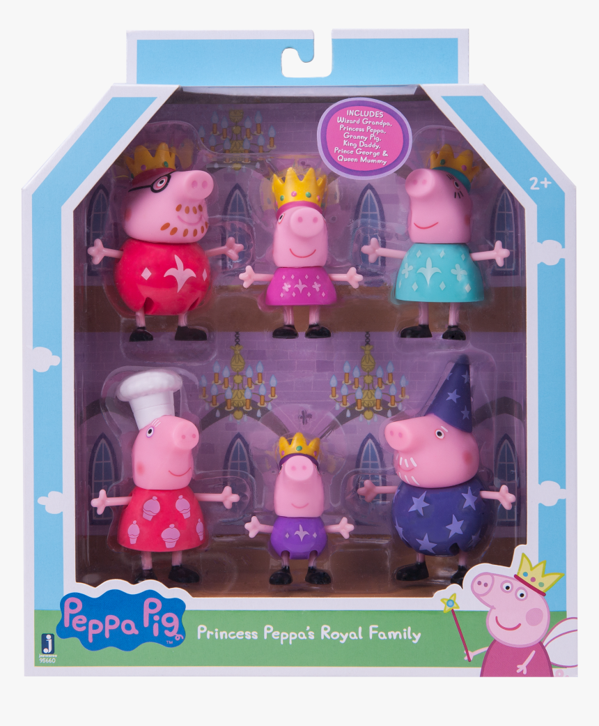 Peppa Pig Royal Family 6 Pack, HD Png Download, Free Download