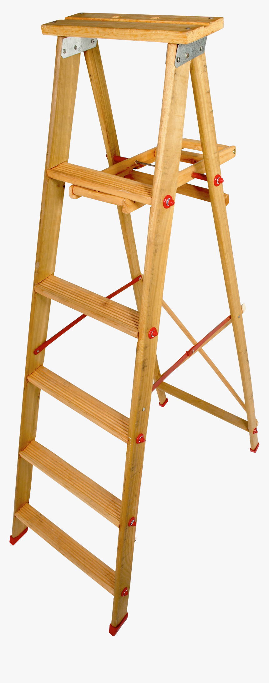Wood Step Ladder Png - Clear Background Ladder Png, Transparent Png, Free Download