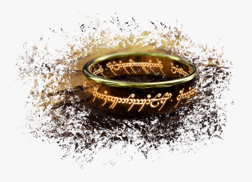 Lord Of The Rings Ring - The Lord Of The Rings, HD Png Download, Free Download