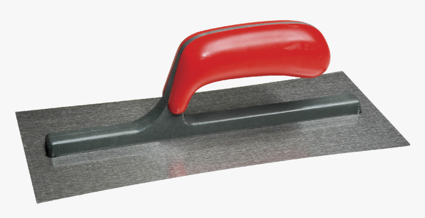 Wallboard Tools Curved Carbon Steel Trowel - Grip Plastering Trowel Plastic Handle, HD Png Download, Free Download