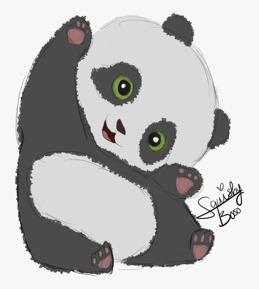 Baby Panda Png High-quality Image - Cute Baby Panda Paint, Transparent Png, Free Download