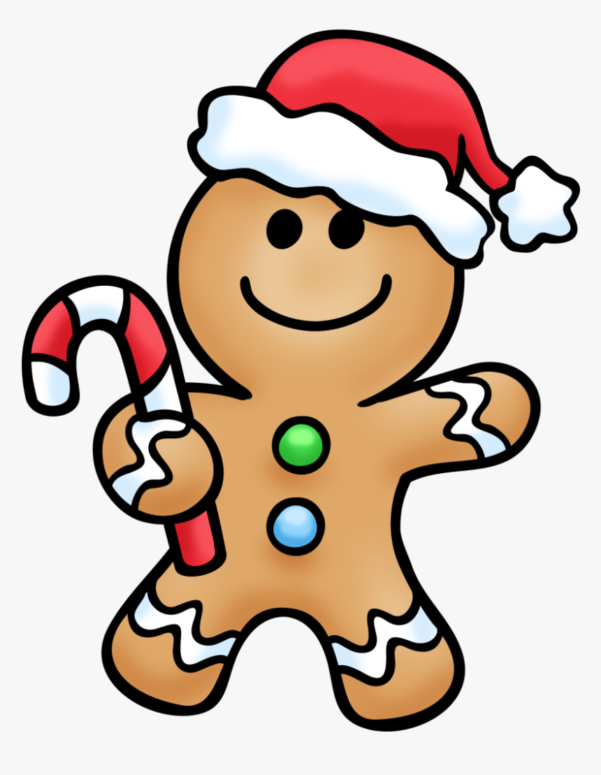 Top 81 Gingerbread Clip Art - Christmas Gingerbread Man Cartoon, HD Png Download, Free Download