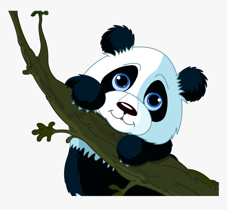 Baby Panda Bears Cartoon Transparent Background Panda Clipart Hd Png Download Kindpng