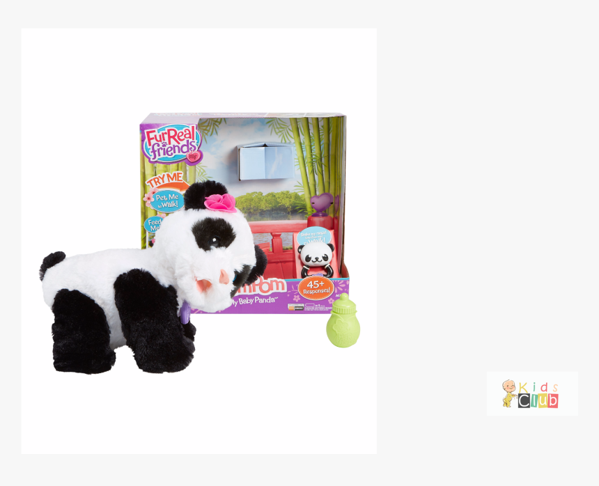 Furreal Friends Pom Pom My Baby Panda Pet , Png Download - Panda Furreal Friends, Transparent Png, Free Download