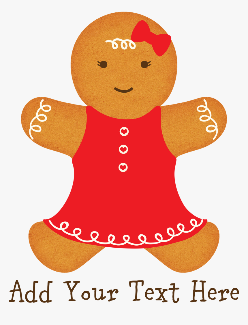 Transparent Gingerbread Girl Png - Cartoon, Png Download, Free Download