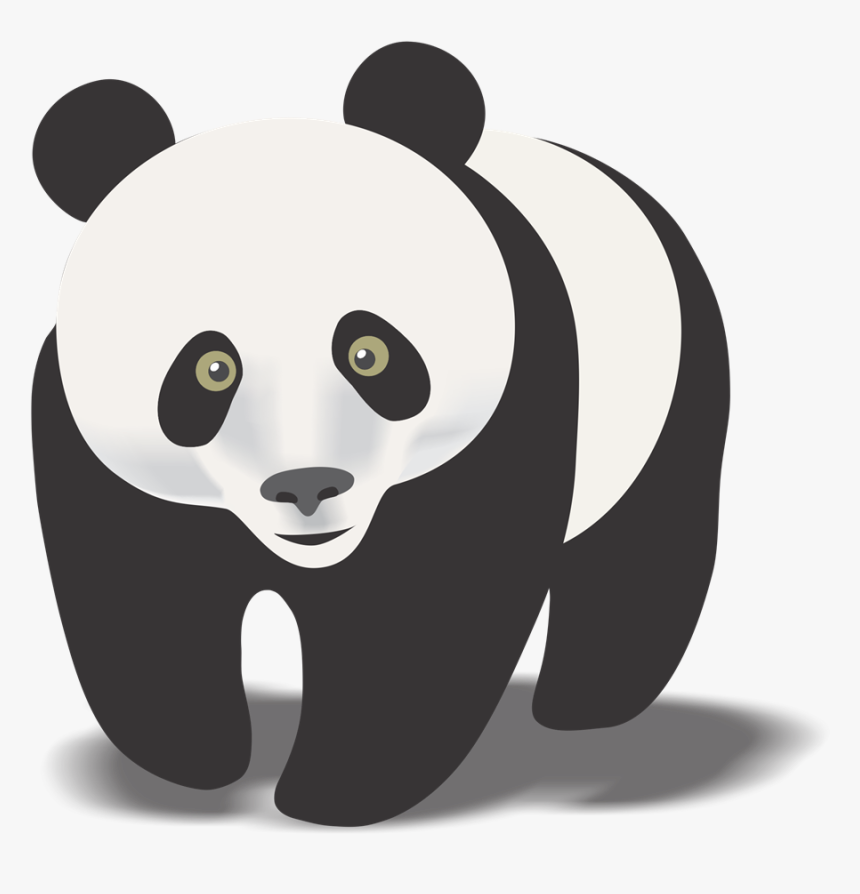 Gallery For Free Baby Panda Clip Art Clipartwiz - Panda Png Clipart, Transparent Png, Free Download