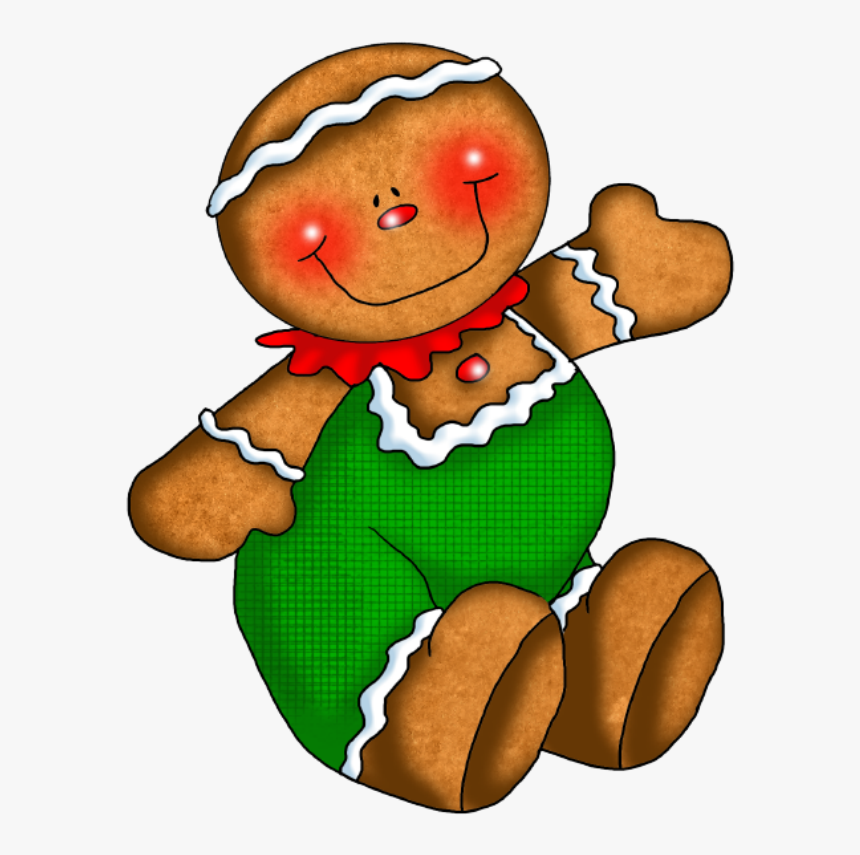 Clipart Christmas Gingerbread Man, HD Png Download, Free Download