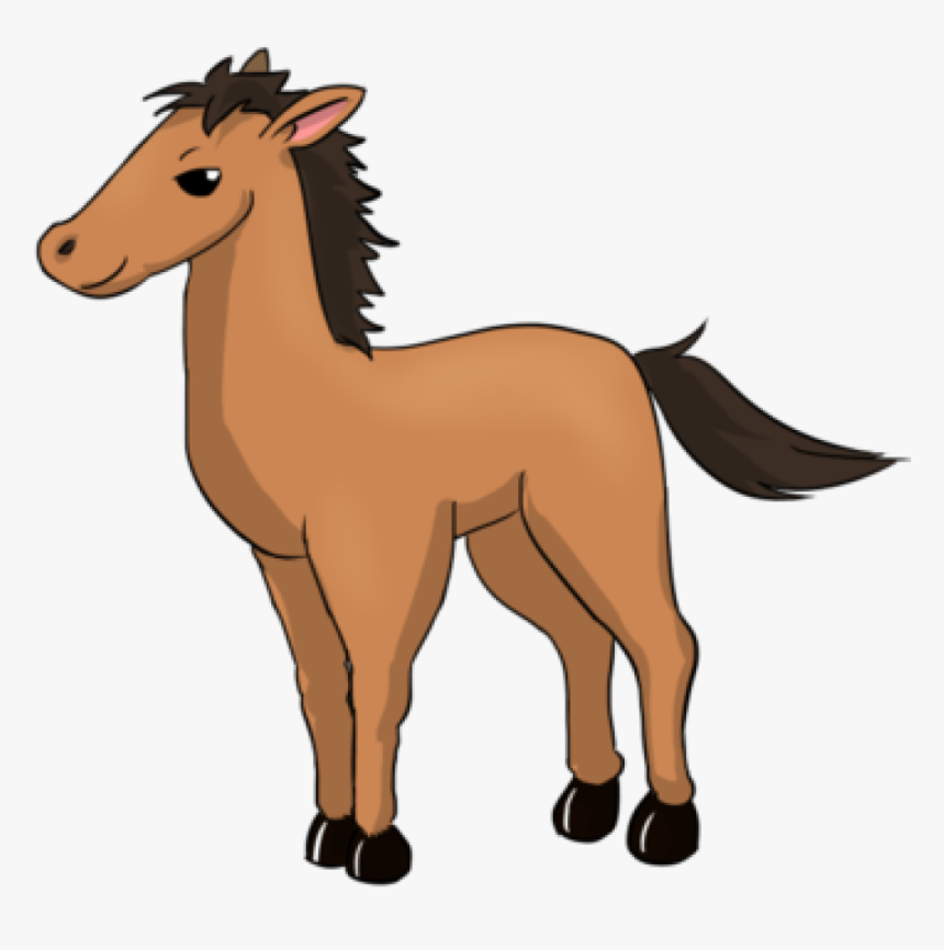 Baby Horse Clipart Cute Ba Horse Clipart Clipart Panda - Baby Horse Cartoon Png, Transparent Png, Free Download