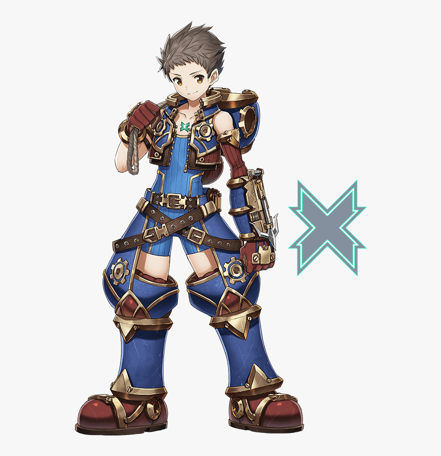 The Story"s Main Character Makes A Living Salvaging - Xenoblade Chronicles 2 Main Character, HD Png Download, Free Download