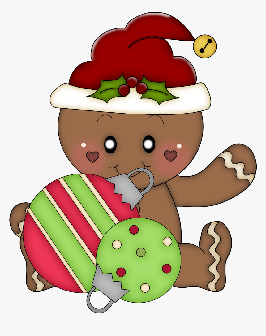 Ginger Bread Printable Packet - Clip Art Christmas Gingerbread, HD Png Download, Free Download