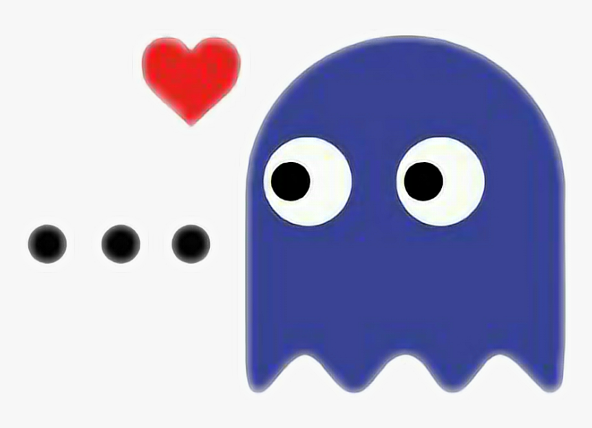 Transparent Pacman Blue Ghost Png - Fantasma Del Pacman Png, Png Download, Free Download