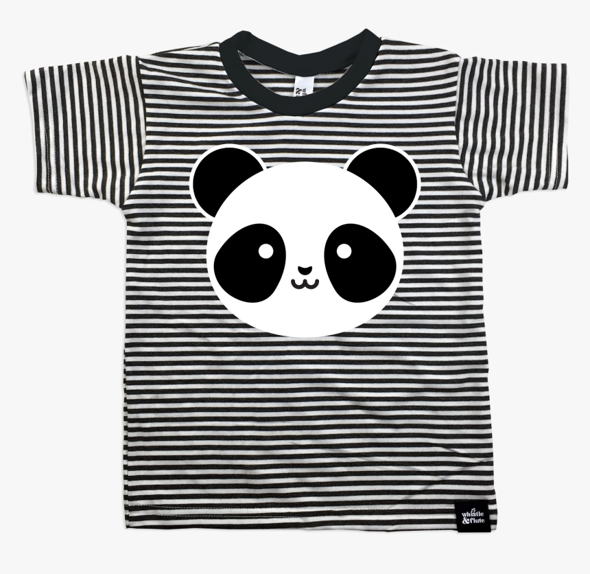 Panda Striped Shirt, HD Png Download, Free Download