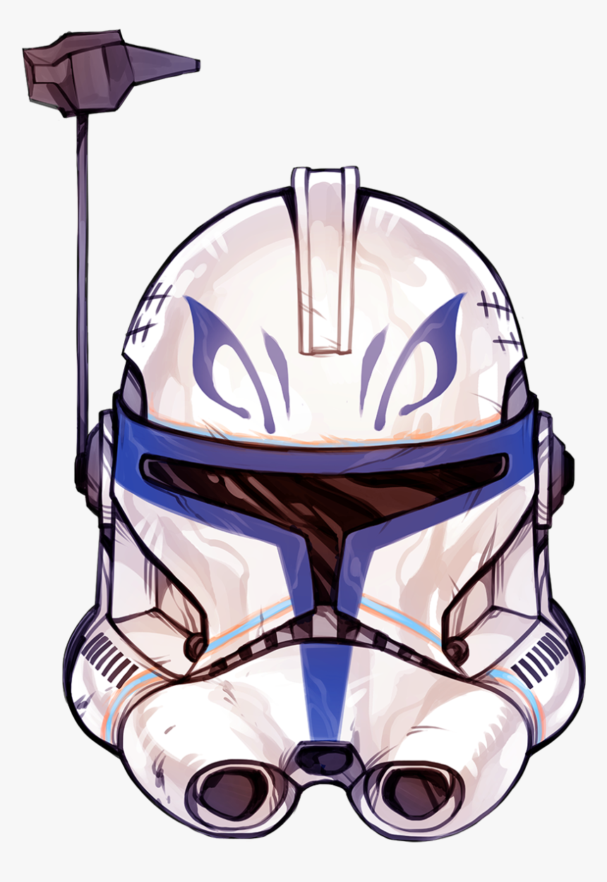 Clone Trooper Helmet Rex, HD Png Download, Free Download