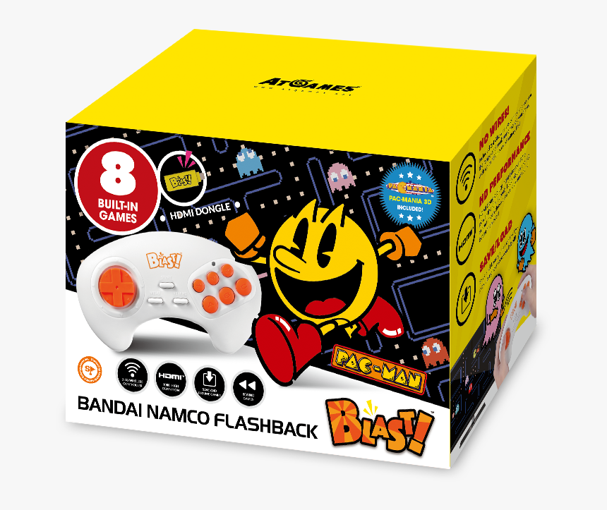 Bandai Namco Pac Man Flashback Blast, HD Png Download, Free Download