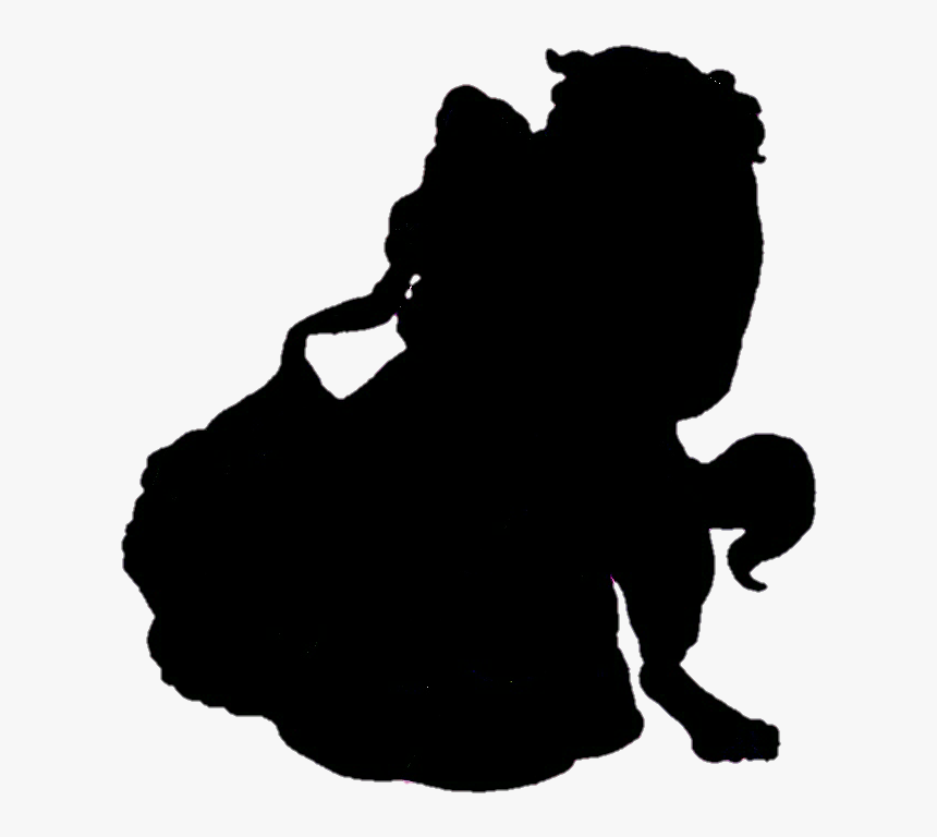 Simba Mufasa Nala Ariel The Lion King - Beauty And The Beast Silhouette Png, Transparent Png, Free Download