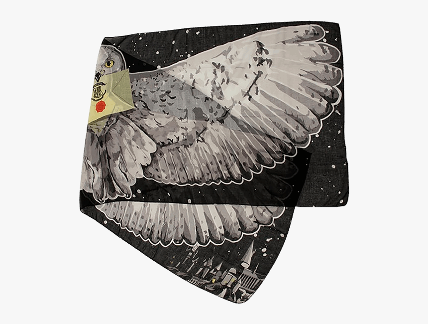 Hedwig The Owl Lightweight Scarf - Shield, HD Png Download, Free Download