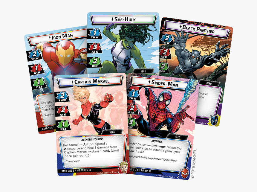 Marvel Champions Card Game, HD Png Download, Free Download