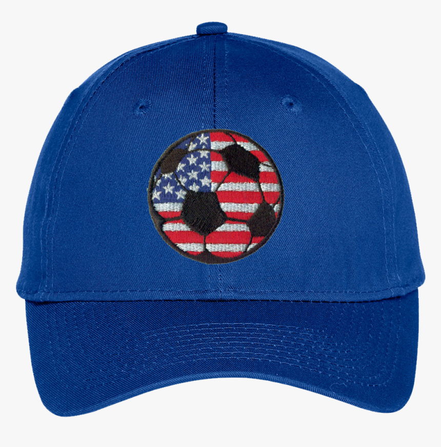 Usa Soccer Ball Embroidered Hat - Baseball Cap, HD Png Download, Free Download