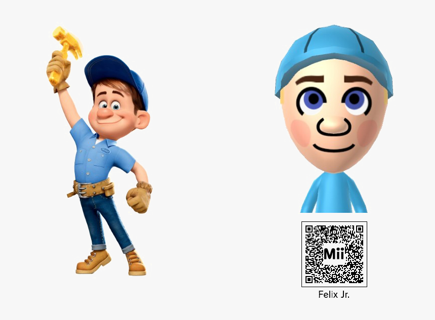 Fix It Felix Jr Png Free Download - Felix Fix It Jr, Transparent Png, Free Download