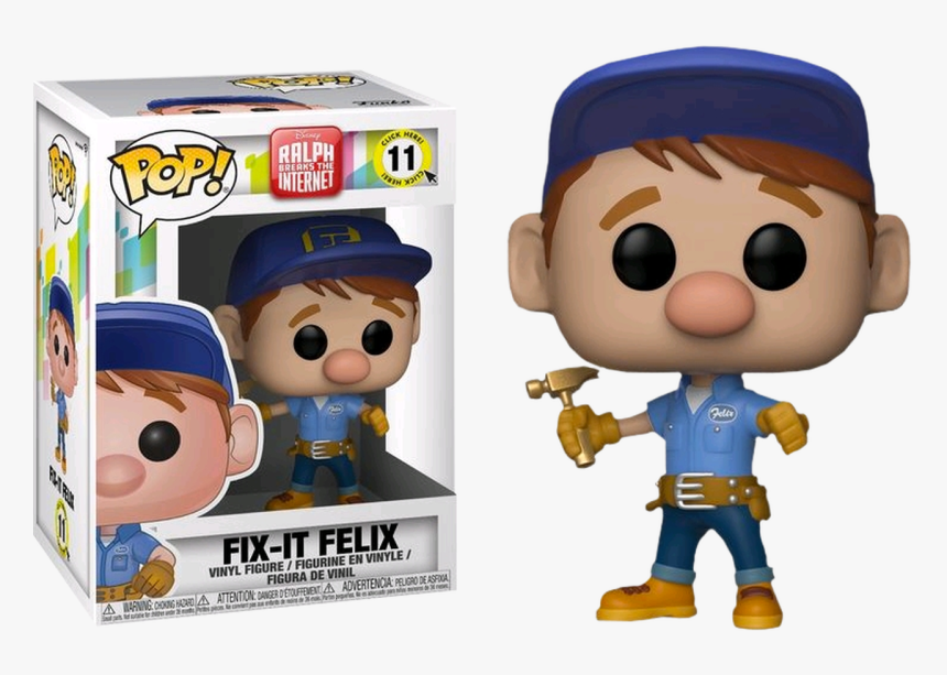 Ralph Breaks The Internet - Fix It Felix Funko Pop, HD Png Download, Free Download