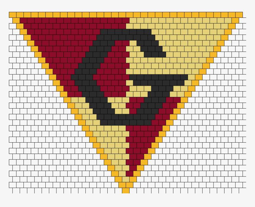 Harry Potter Gryffindor Crest Kandana Bead Pattern - Bead, HD Png Download, Free Download